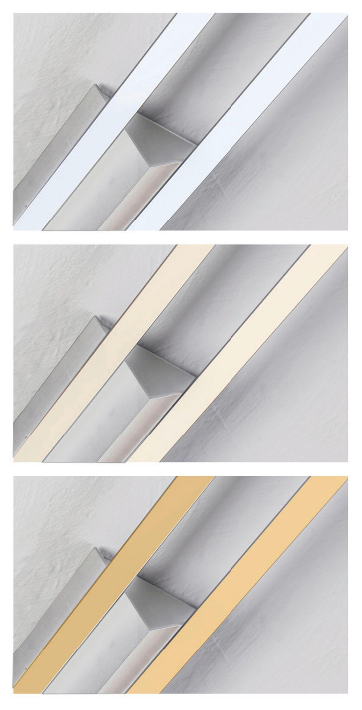 LED-DECKENLEUCHTE 117/11,5/6,5 cm   - Design, Metall (117/11,5/6,5cm) - BOPP