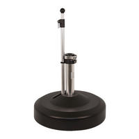 SONNENSCHIRMSTÄNDER - Anthrazit, KONVENTIONELL, Kunststoff/Stein (50/50cm)