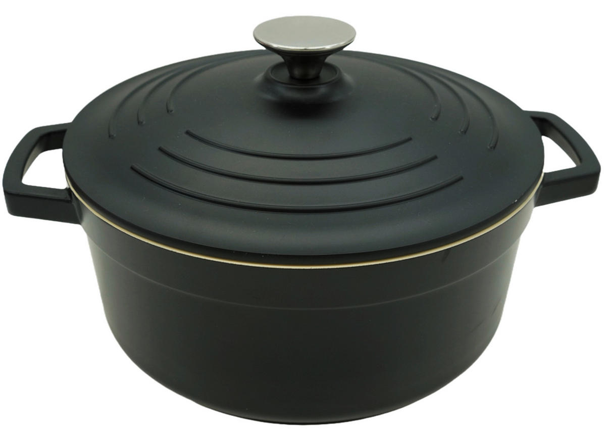 KOCHTOPF 1.3 L  - Edelstahlfarben/Creme, Basics, Metall (16/7,4cm) - Homeware Profession.