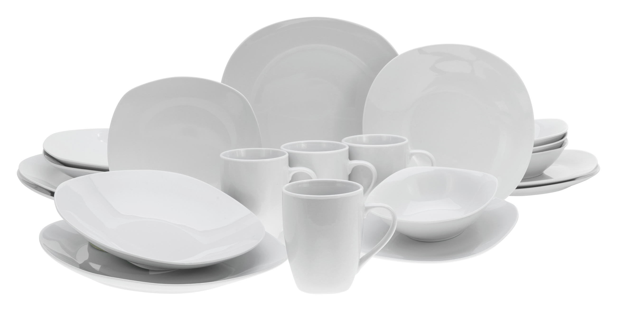 Creatable KOMBINOVANÁ SOUPRAVA, 20dílné, porcelán