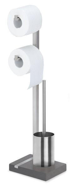 TOILETTENPAPIERHALTER - Basics, Kunststoff/Stein (15/72,5/20cm) - Blomus