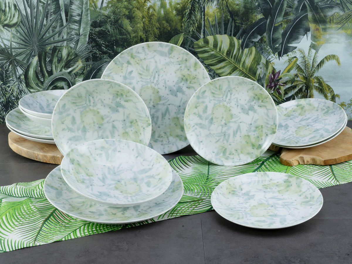 JEDÁLENSKÝ SERVIS, porcelán - viacfarebná, Basics, keramika - Creatable