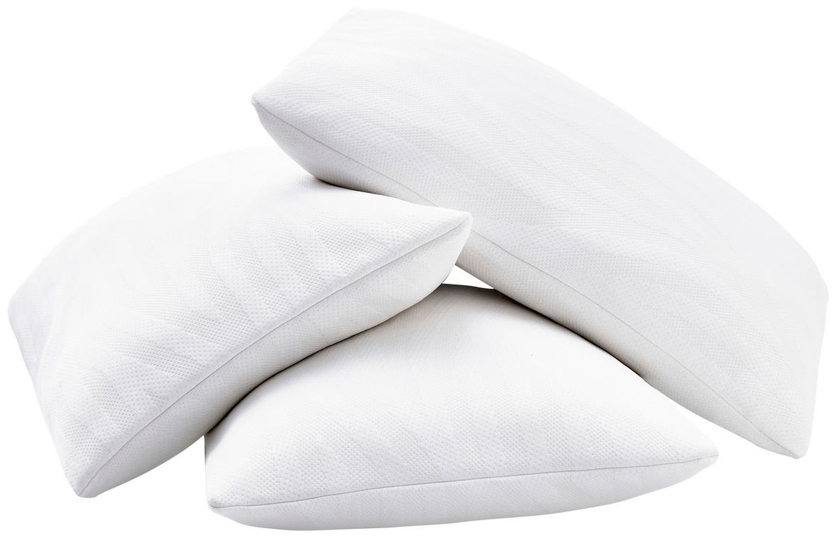 NACKENKISSEN  40/80 cm  - Creme, Basics, Textil (40/80cm) - Tempur