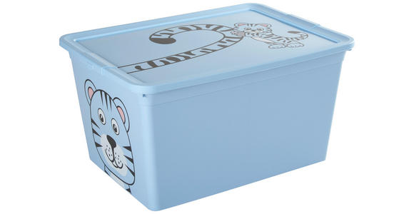 SPIELZEUGBOX 48,5/36/25 cm  - Blau, Basics, Kunststoff (48,5/36/25cm) - My Baby Lou