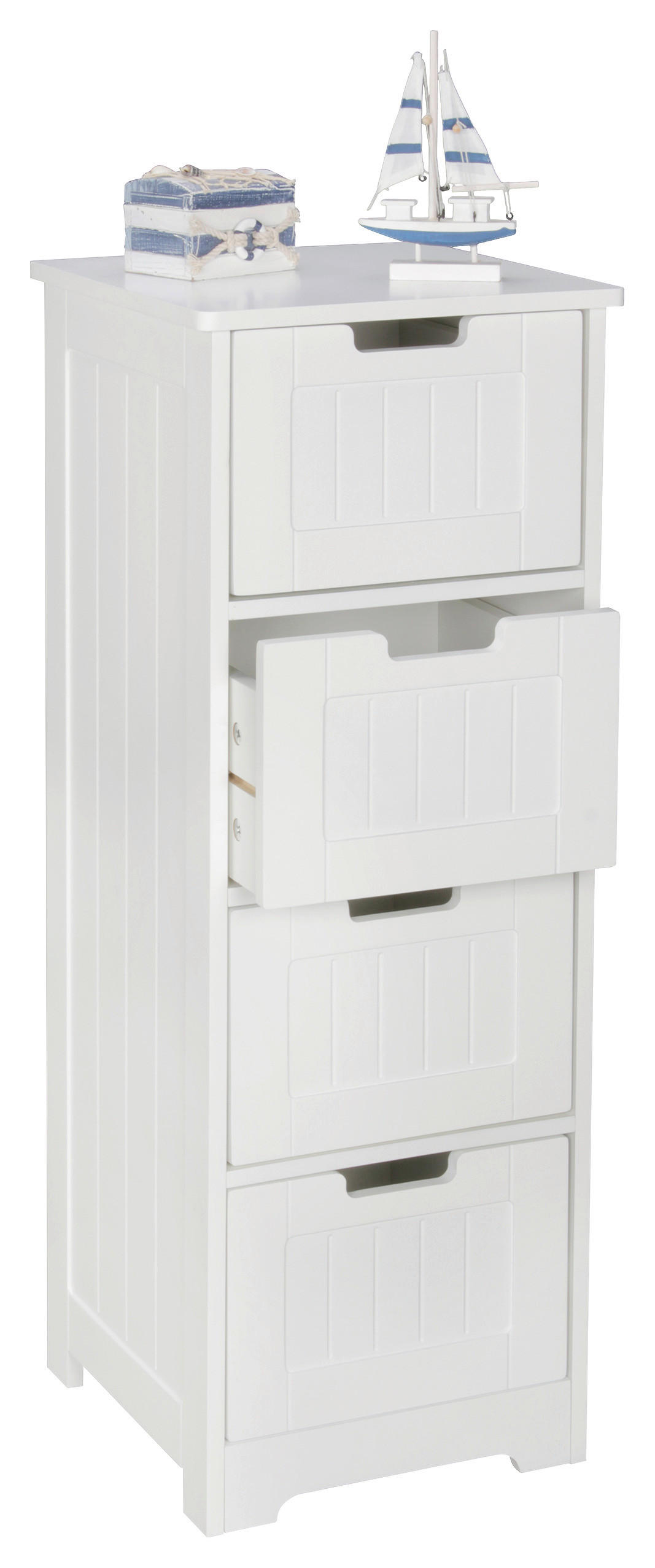 SPODNJA OMARICA 30/83/30 cm  - bela, Basics, leseni material (30/83/30cm) - MID.YOU