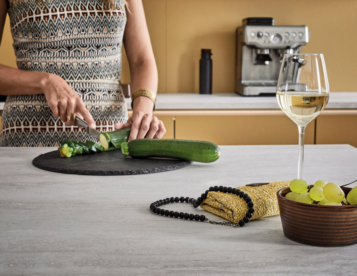 EINBAUKÜCHE   - Karamell, Design, Holzwerkstoff - Xora