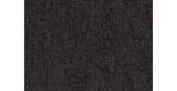ECKSOFA in Flachgewebe Dunkelbraun  - Dunkelbraun/Silberfarben, Design, Textil/Metall (244/167cm) - Cantus