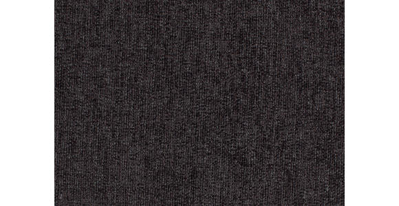 ECKSOFA Dunkelbraun Flachgewebe  - Dunkelbraun/Silberfarben, Design, Textil/Metall (244/167cm) - Cantus