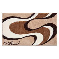 BADTEPPICH Beige 70/120 cm  - Beige, Basics, Kunststoff/Textil (70/120cm) - Grund