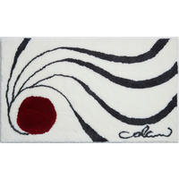 BADTEPPICH Colani 18 Weiß 70/120 cm  - Weiß, Basics, Kunststoff/Textil (70/120cm) - Grund