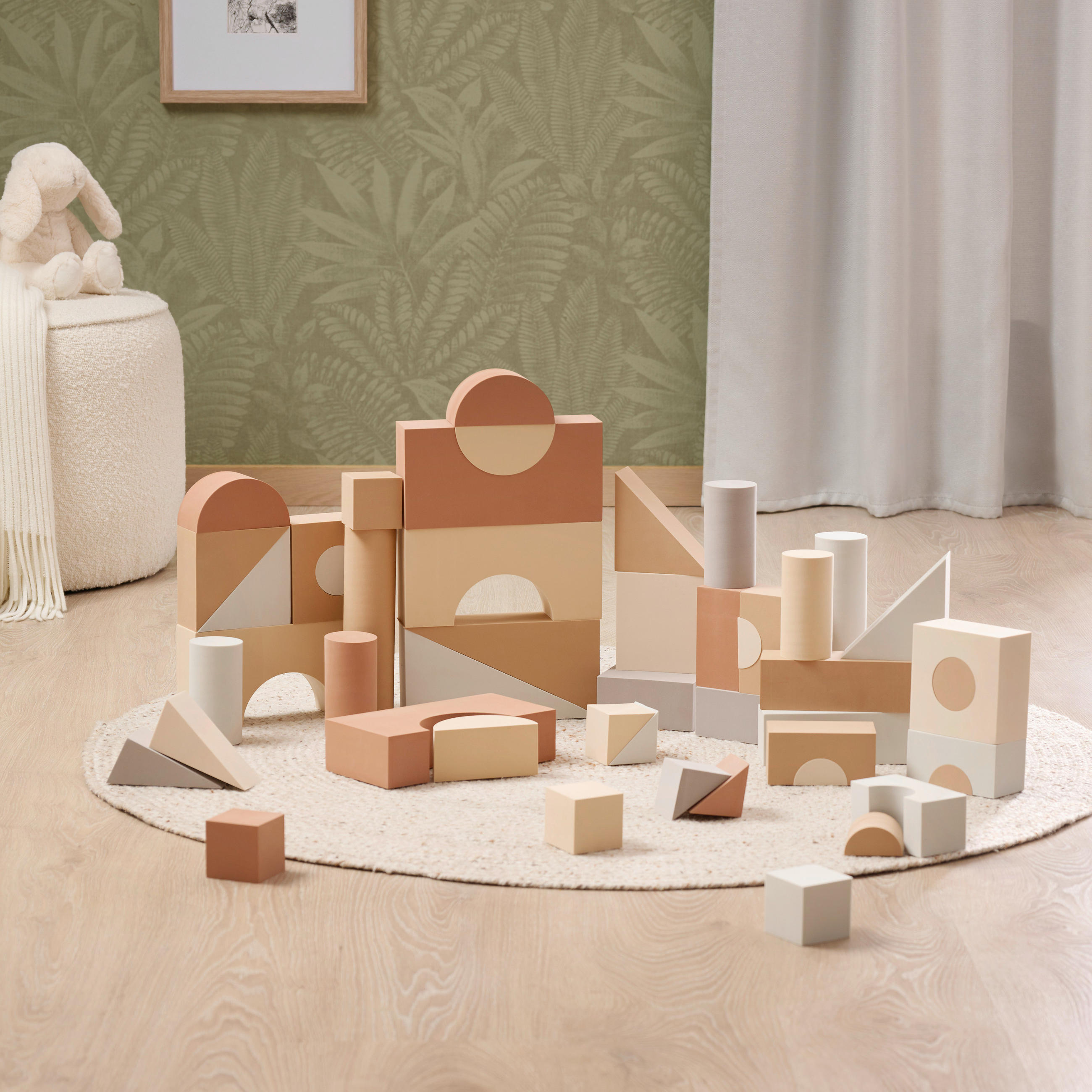 KOCKE - višebojno, Basics, plastika - My Baby Lou
