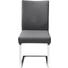 SCHWINGSTUHL in Leder, Metall Chromfarben, Grau - Chromfarben/Grau, Design, Leder/Metall (47/95/59cm) - Novel SCHWINGSTUHL in Leder, Metall Chromfarben, Grau - Chromfarben/Grau, Design, Leder/Metall (47/95/59cm) - Novel