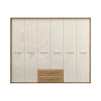 ORMAR SA KLASIČNIM VRATIMA bež  272/226/60 cm  - bež, Dizajnerski, metal/pločasti materijal (272/226/60cm)