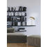LED-TISCHLEUCHTE - Chromfarben/Braun, Design, Metall (25/38cm) - Helestra
