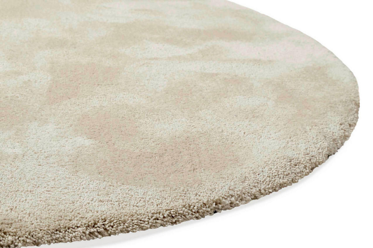 HOCHFLORTEPPICH 120 cm Emilia Beige  - Beige, KONVENTIONELL, Textil (120cm) - WECON HOME BASIC