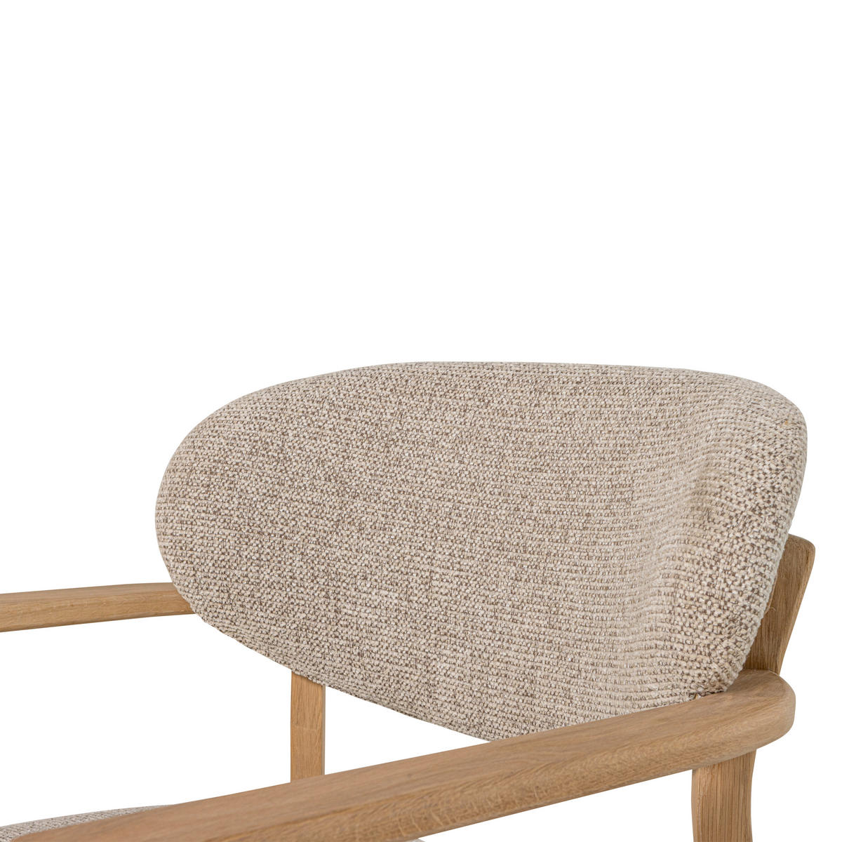 SESSEL in Webstoff Naturfarben  - Naturfarben, Design, Holz/Textil (68/76/75cm) - Livetastic