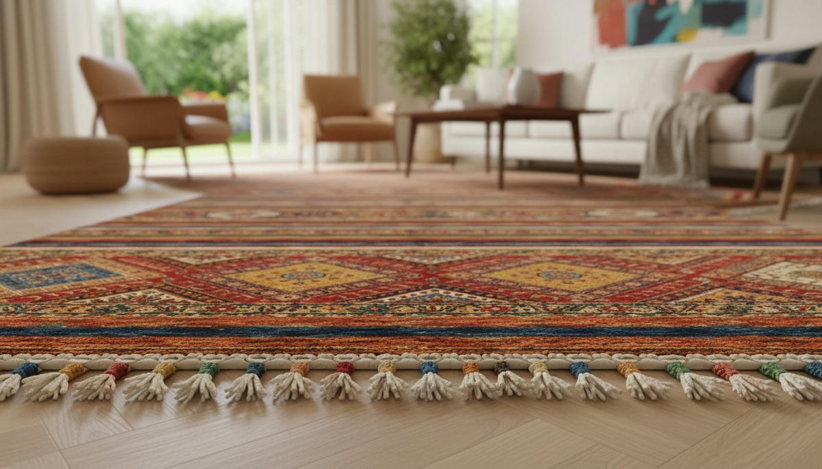 ORIJENTALNI TEPIH  višebojna, bež     - višebojna/bež, Dizajnerski, tekstil/prirodni materijali (180/245cm)