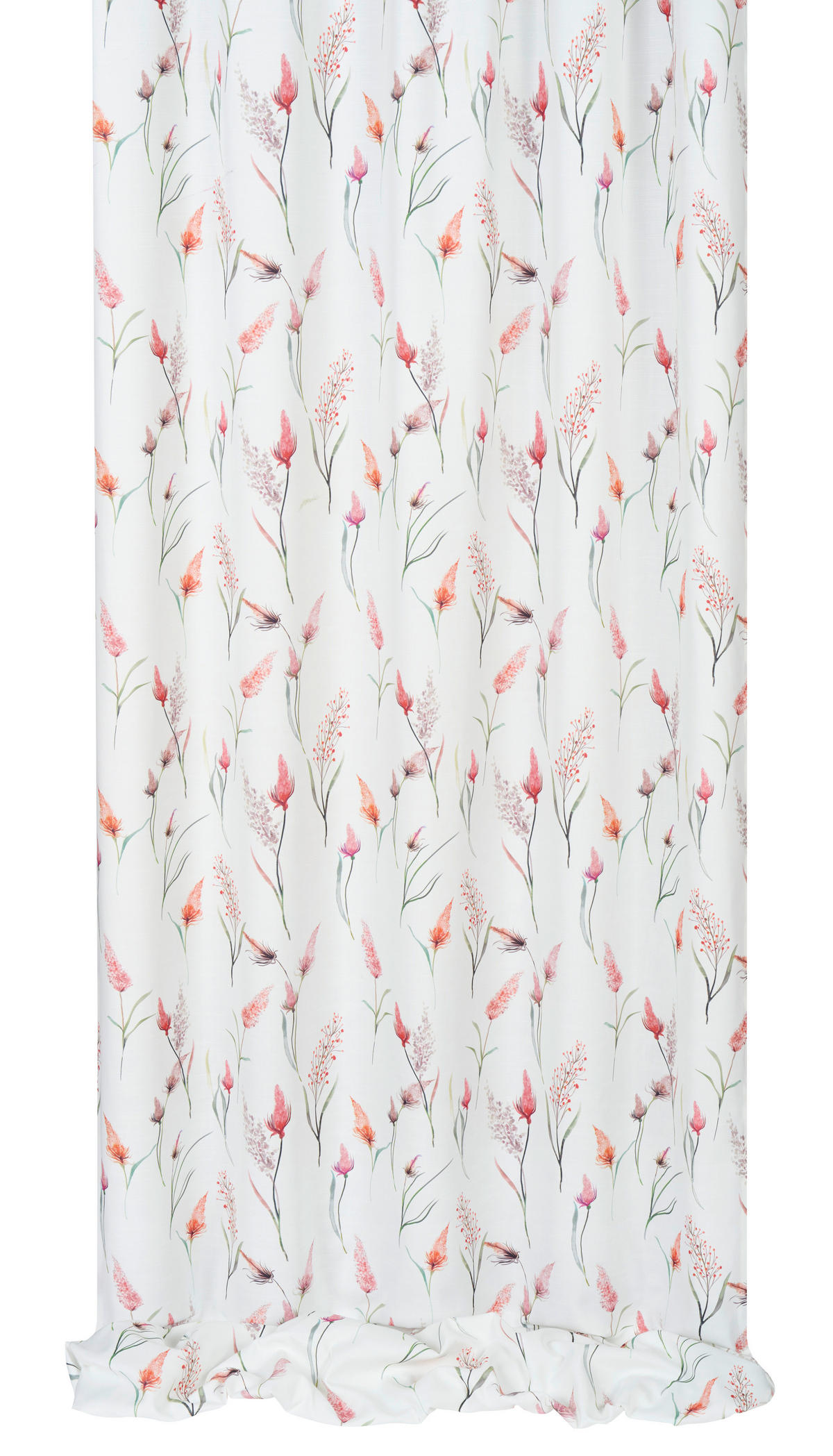 VORHANGSTOFF per lfm blickdicht  - Multicolor/Orange, Design, Textil (150cm) - Esposa