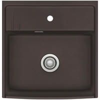 SPÜLE Kentro 60 / 59930165  - Dunkelbraun, Basics, Keramik (59,5/20,0/61,8cm) - Systemceram