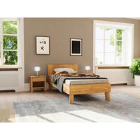 BETT - Wildeiche/Naturfarben, MODERN, Holz (100/200cm) - MID.YOU