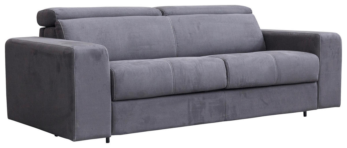TROSJED tekstil  antracit    - crna/antracit, Moderno, tekstil/plastika (218/79-97/100cm) - Hom`in