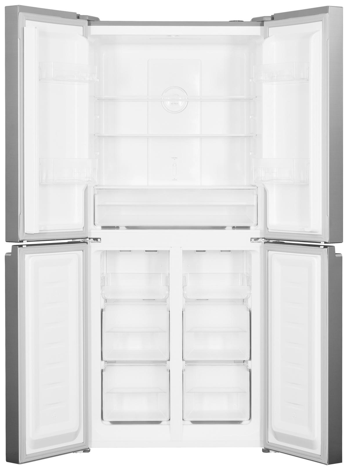 MULTI-DOOR W-CD 362 NFD E IX  - Silberfarben, Konventionell, Kunststoff/Metall (79/180/62cm) - Wolkenstein