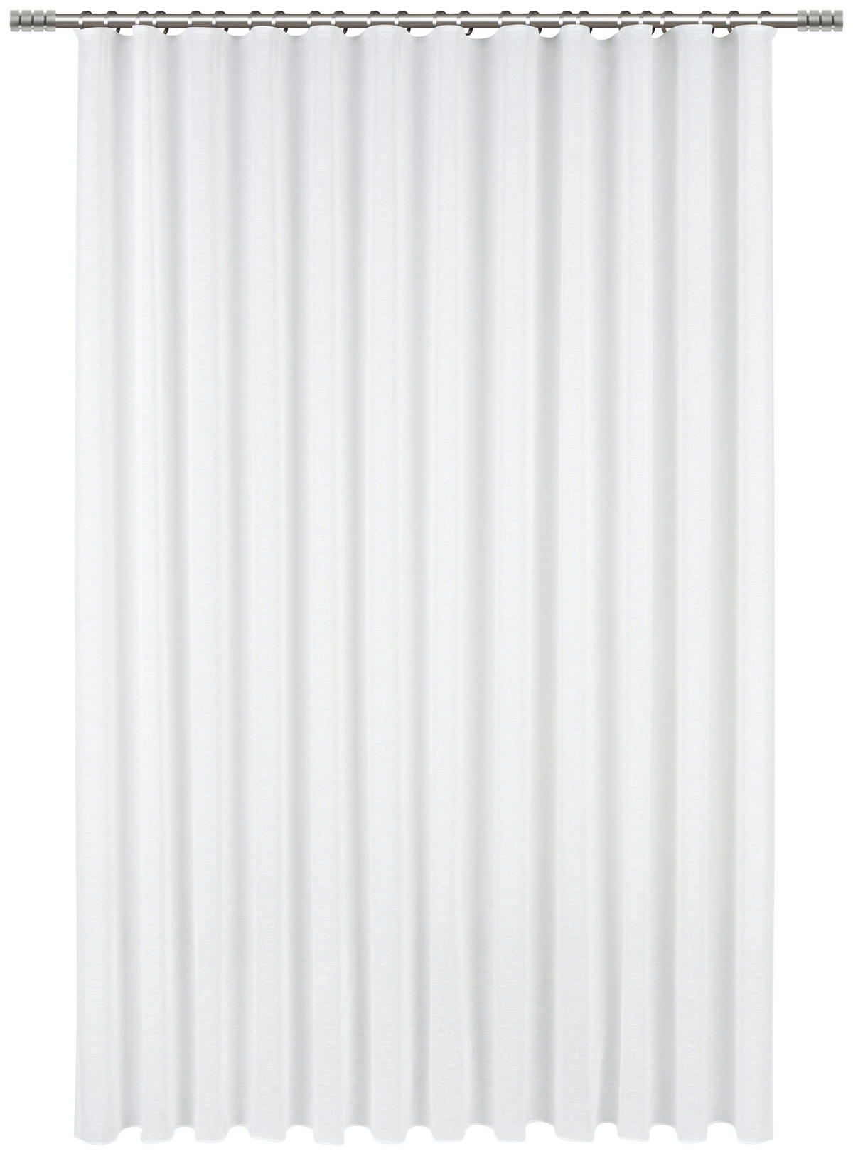 FERTIGSTORE  transparent  300/225 cm   - Weiß, KONVENTIONELL, Textil (300/225cm) - Esposa