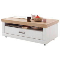 COUCHTISCH in Holzwerkstoff 115/65/44 cm  - Eichefarben/Graphitfarben, Design, Holzwerkstoff/Metall (115/65/44cm) - MID.YOU