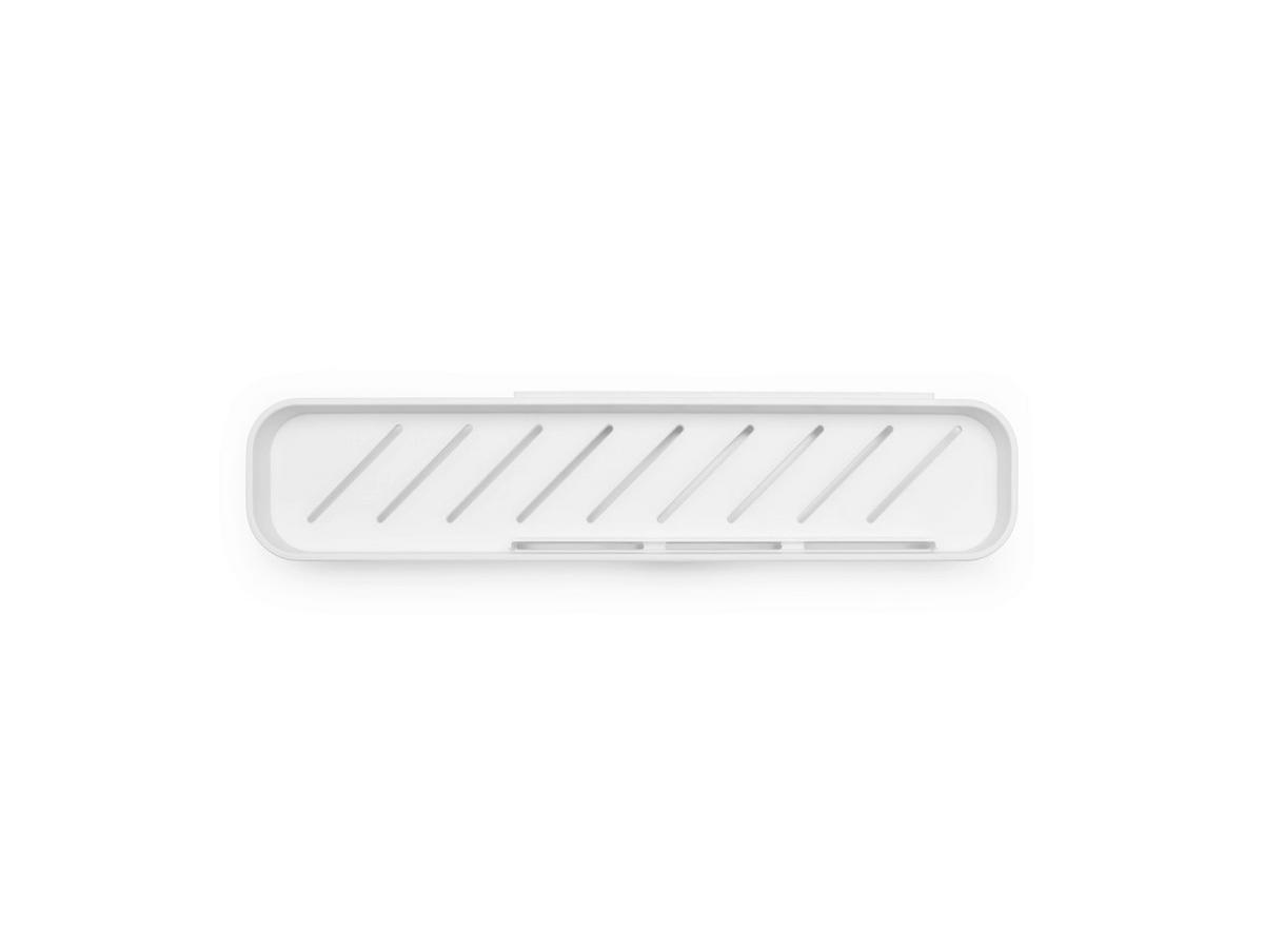 POLICA ZA TUŠ KABINU  metal, plastika  - bela, Osnovno, metal/plastika (42.1/7.3/9cm) - Brabantia