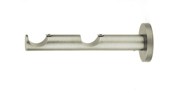 DOPPELTRÄGER 15 cm  - Edelstahlfarben, Basics, Metall (15cm) - Homeware