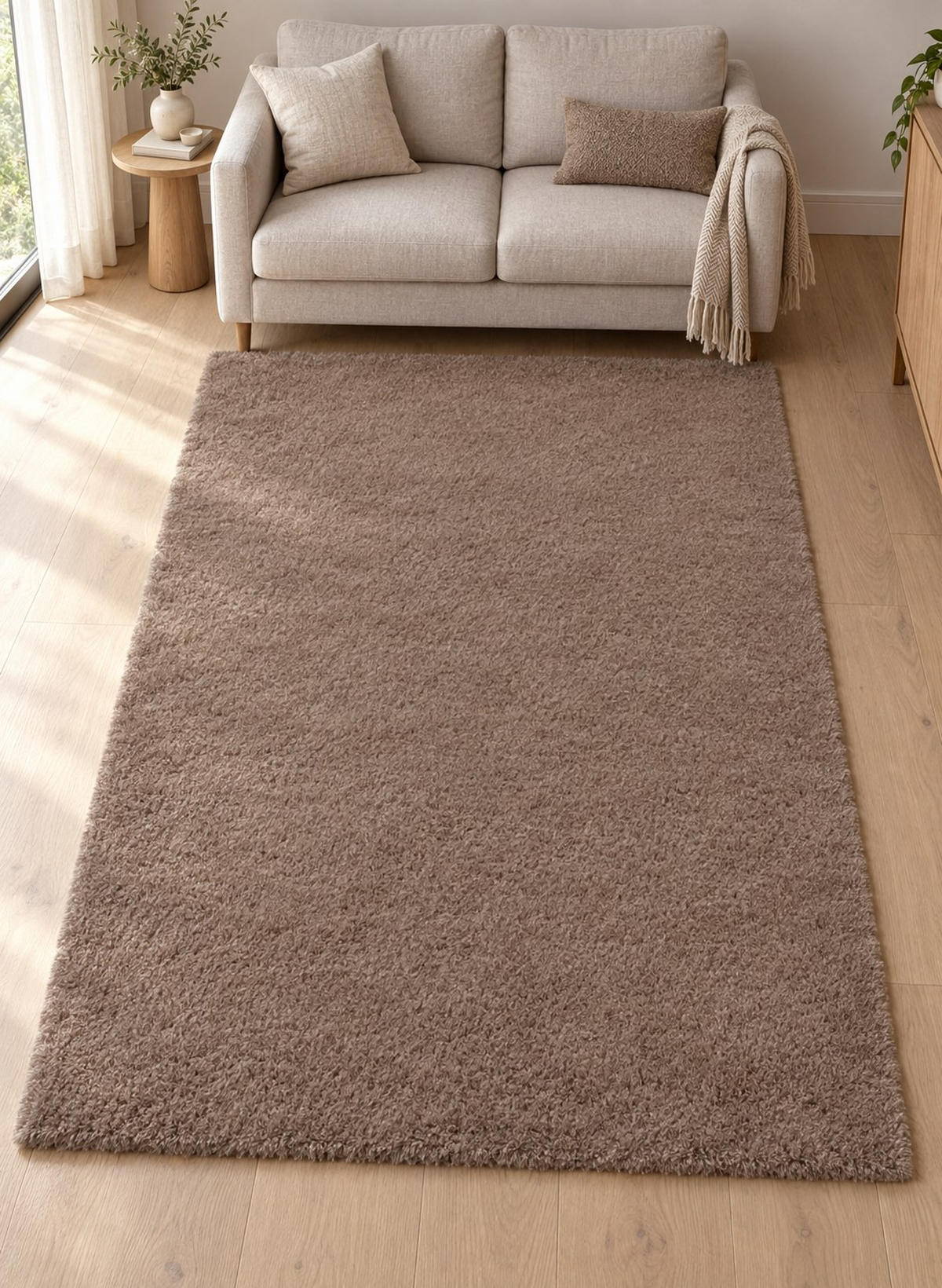 RYAMATTA 130/190 cm Lhasa  - cappuccino, Design, textil (130/190cm) - Novel