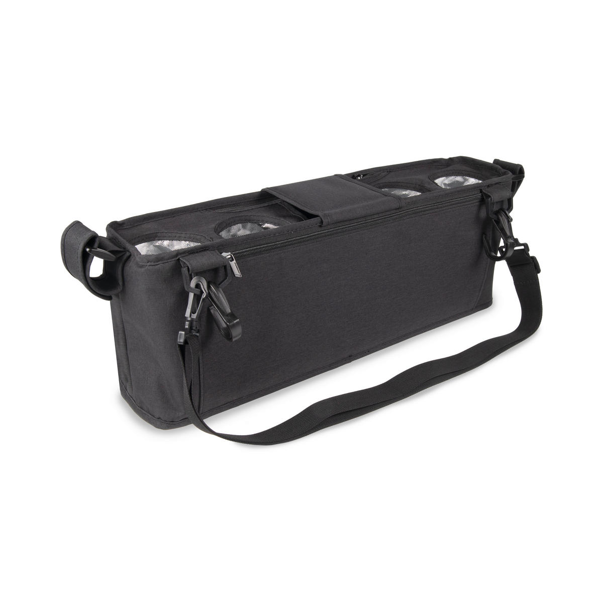 BUGGY-ORGANIZER Parent Console  - Schwarz, Basics, Textil (13.34/59.69/15.88cm) - WONDERFOLD