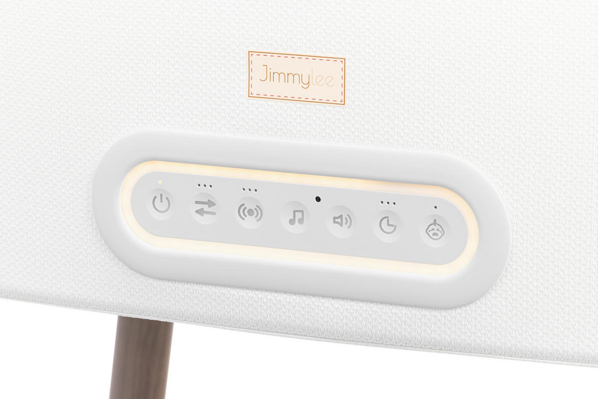 DĚTSKÁ PŘISTÝLKA   - bílá/přírodní barvy, Trend, kov/textil (89/58,6/87cm) - Jimmylee