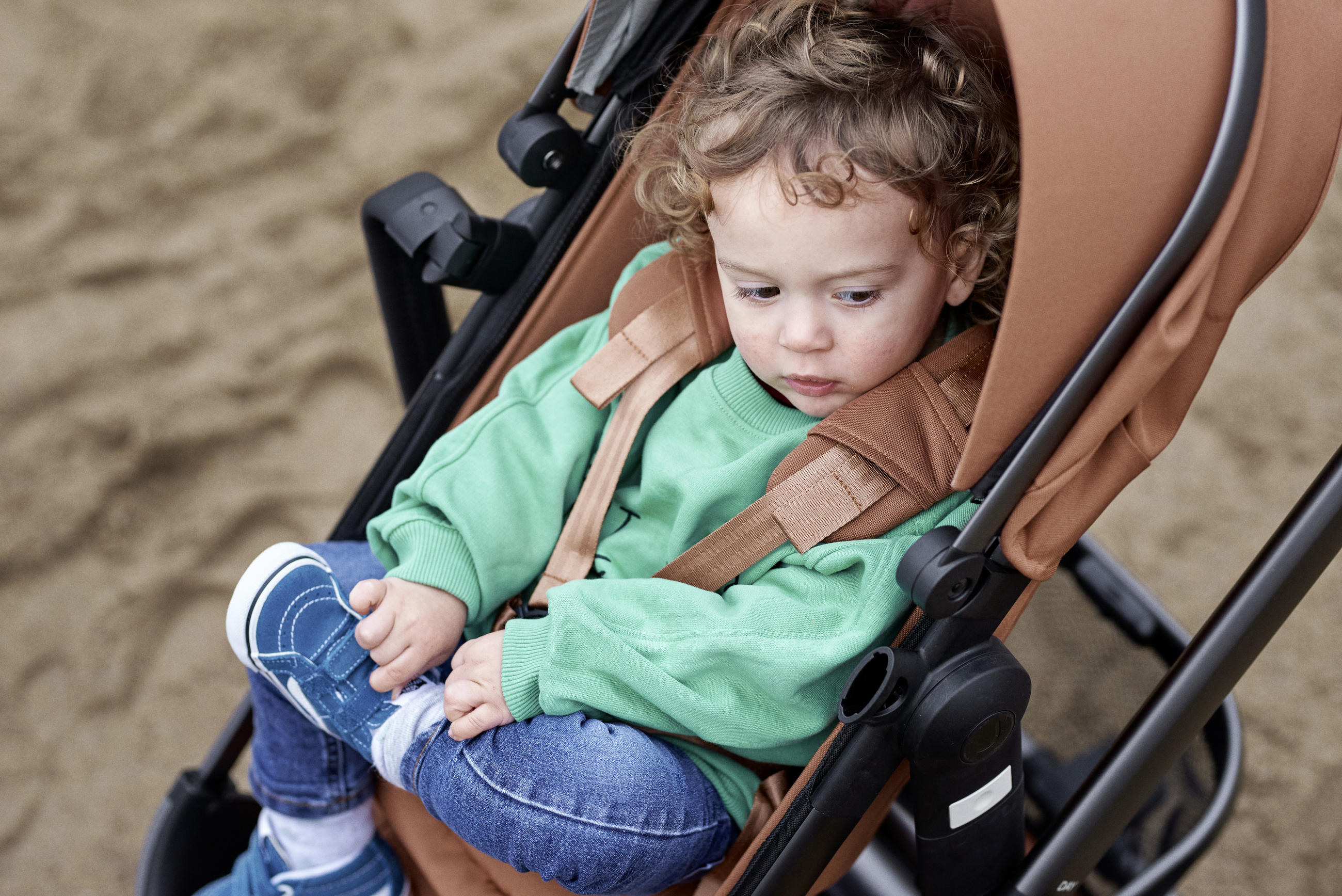 KINDERWAGENSET  Day+ Complete Set Canyon Terracotta  Terracotta  - Terracotta/Grau, Basics, Textil/Metall (59,5/100/84cm) - Joolz