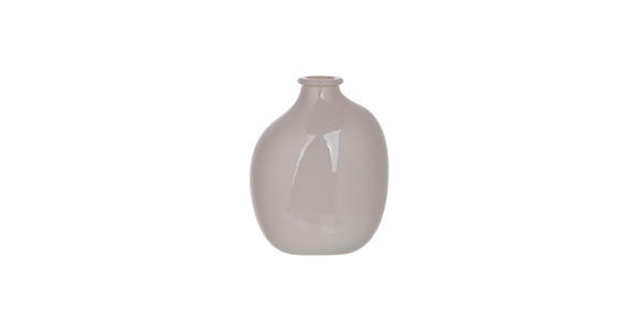 VASE 10 cm  - Hellgrau, Basics, Glas (11/10/5,5cm) - Ambia Home