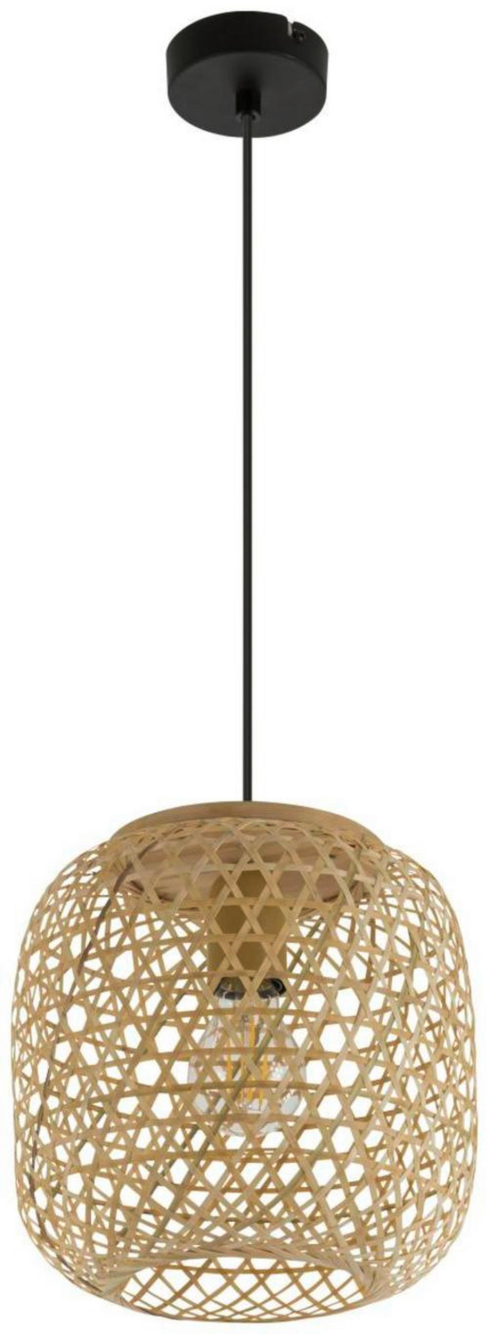 HÄNGELEUCHTE Mirena 23/135 cm   - Naturfarben, Natur, Naturmaterialien (23/135cm) - Globo
