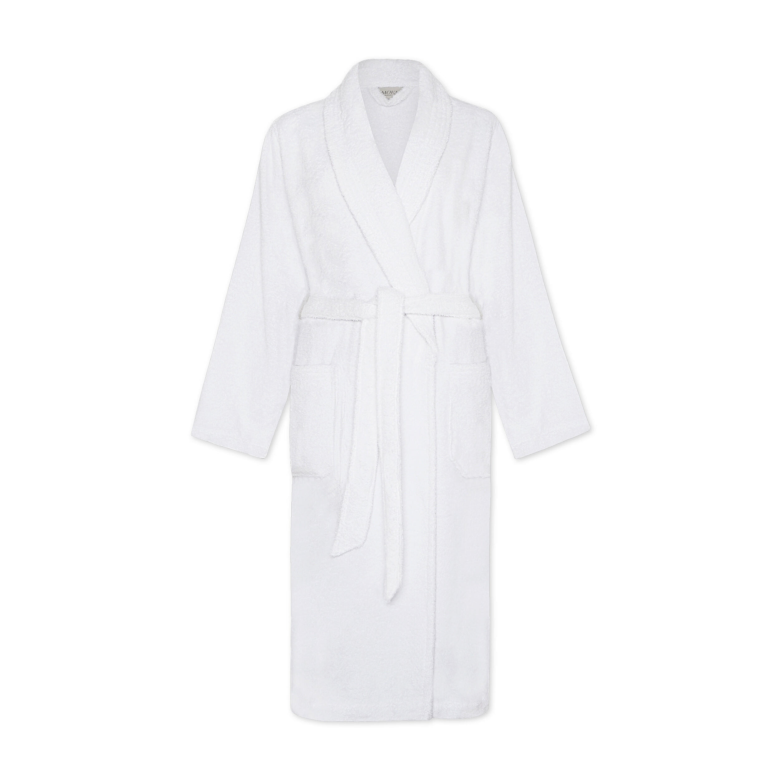 BADEMANTEL XS Unisex  - Weiß, Basics, Textil (XSnull) - Moeve