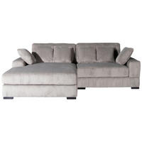 HÖRNSOFFA i vävt tyg cremefärgad  - svart/cremefärgad, Design, textil/plast (114/182cm) - Livetastic