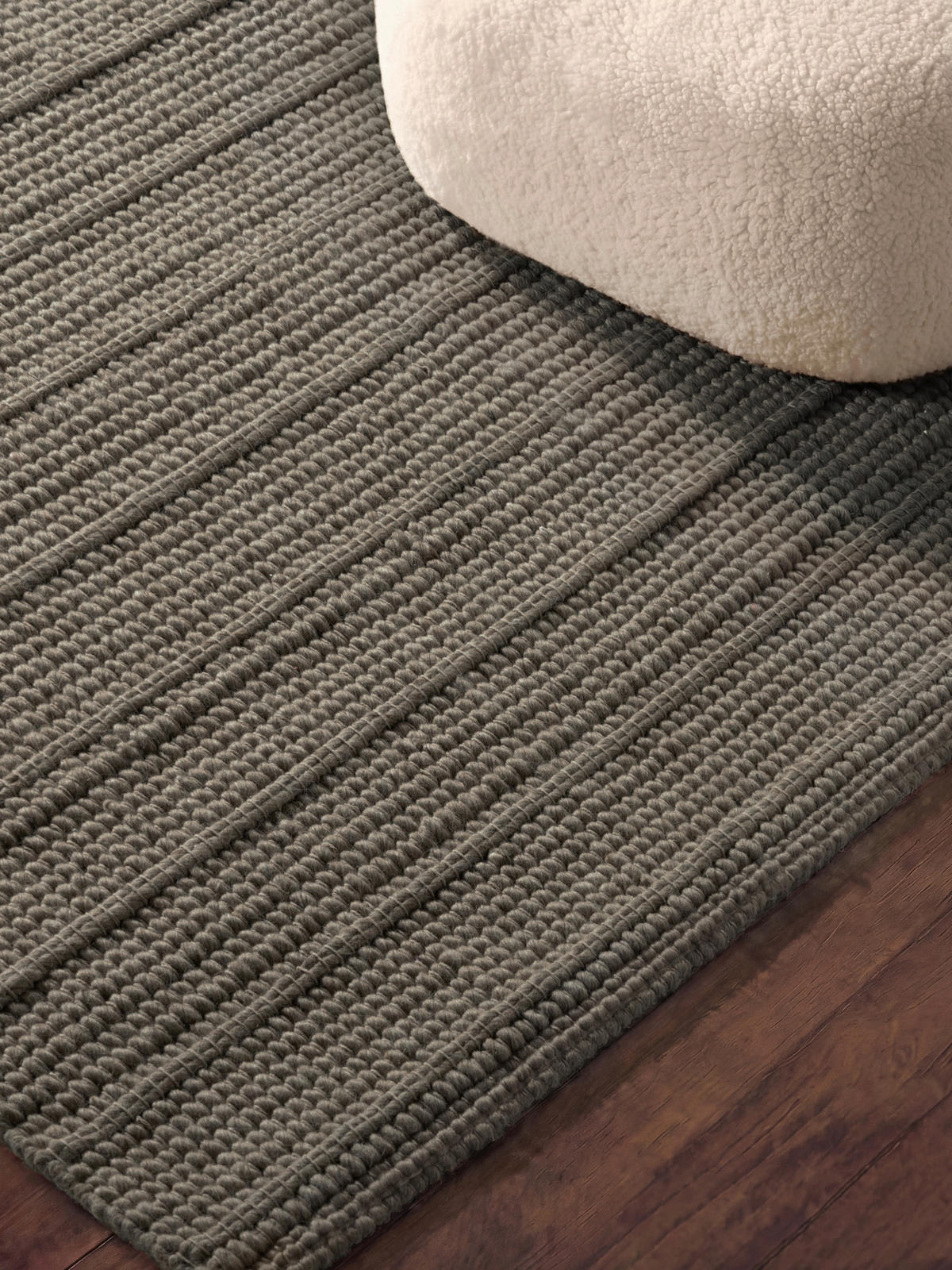 WOLLTEPPICH 120/170 cm Camden Grau rechteckig  - Grau, KONVENTIONELL, Textil (120/170cm) - Ted Baker