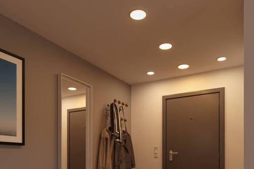 LED-PANEEL 11,8/1,2 cm   - Chromfarben, Design, Kunststoff (11,8/1,2cm)