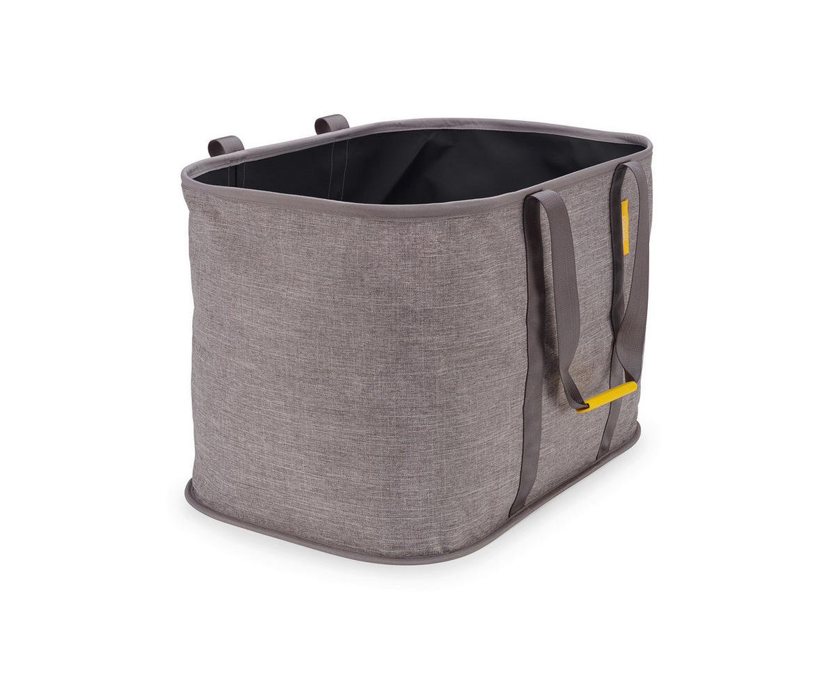 WÄSCHEKORB - Grau, Basics, Kunststoff/Textil (52/35/35,8cm) - Joseph Joseph