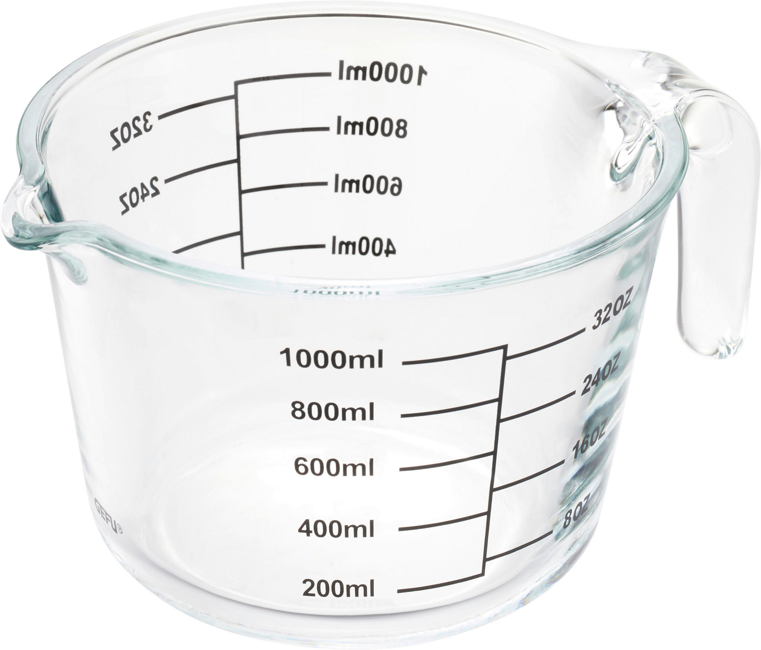 MESSBECHER - Basics, Glas (1000ml) - Gefu