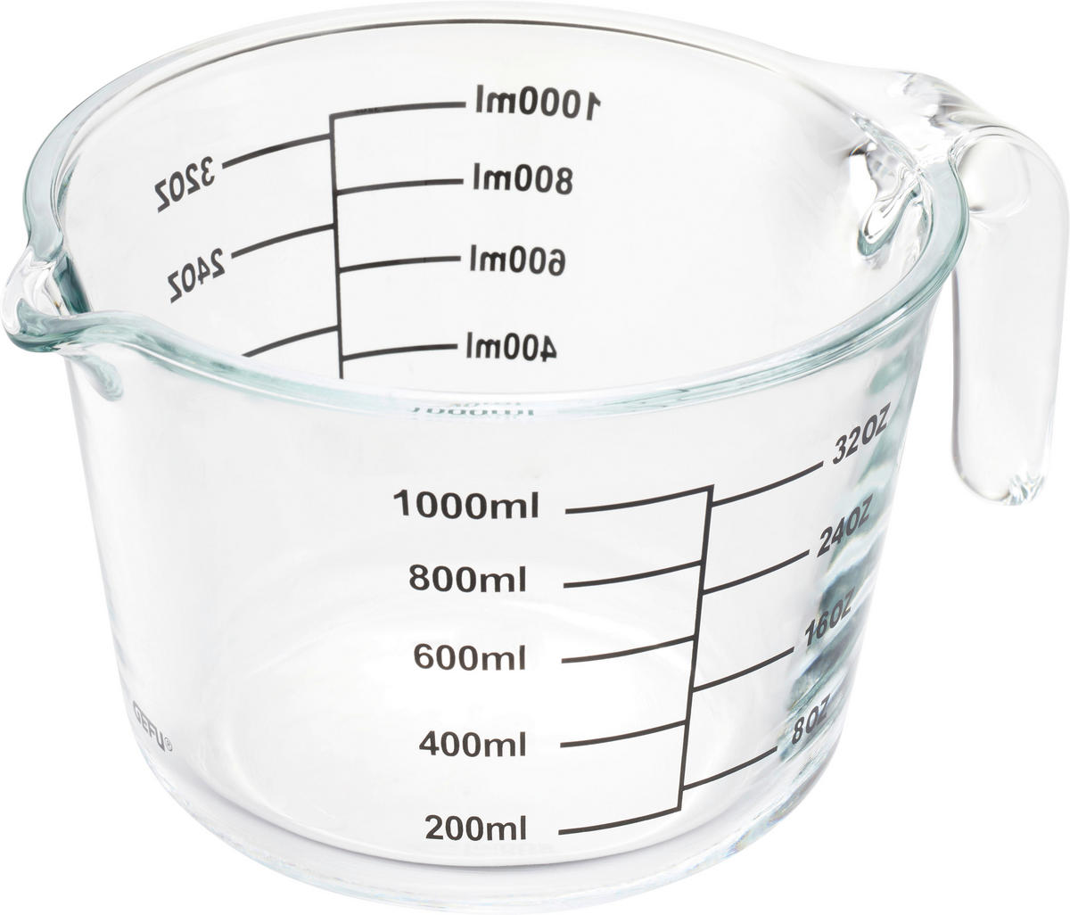 MESSBECHER - Basics, Glas (1000ml) - Gefu