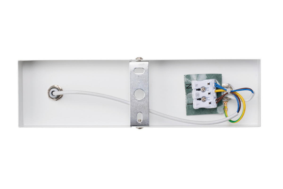 LED-STRAHLER Puk 25/8/10,8 cm   - Weiß, Design, Metall (25/8/10,8cm) - Novel