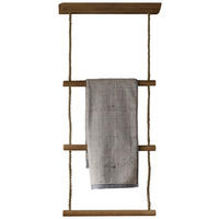 HANDTUCHLEITER - Eichefarben, KONVENTIONELL, Holz (48/109/16cm) - Voglauer