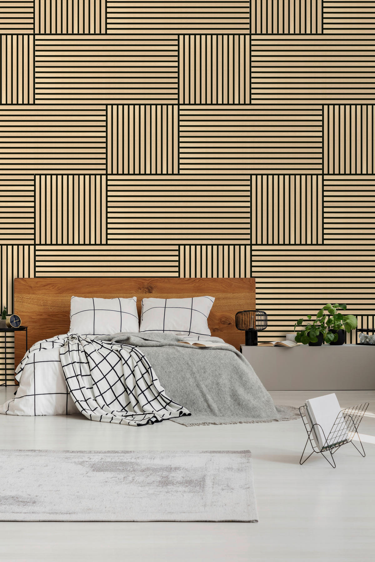 AKUSTIČNI PANEL  Modular Wall System     52/52 cm      - barve hrasta, Design, leseni material (52/52cm) - MID.YOU
