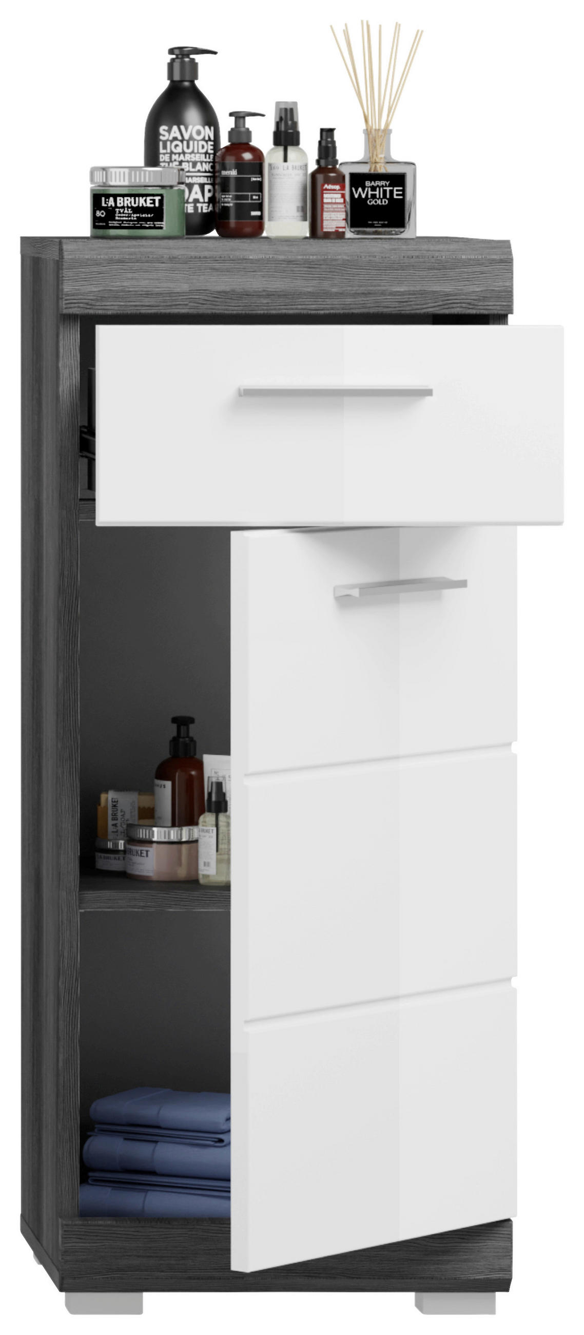KOPALNICA   - Moderno, umetna masa/leseni material (134cm) - MID.YOU