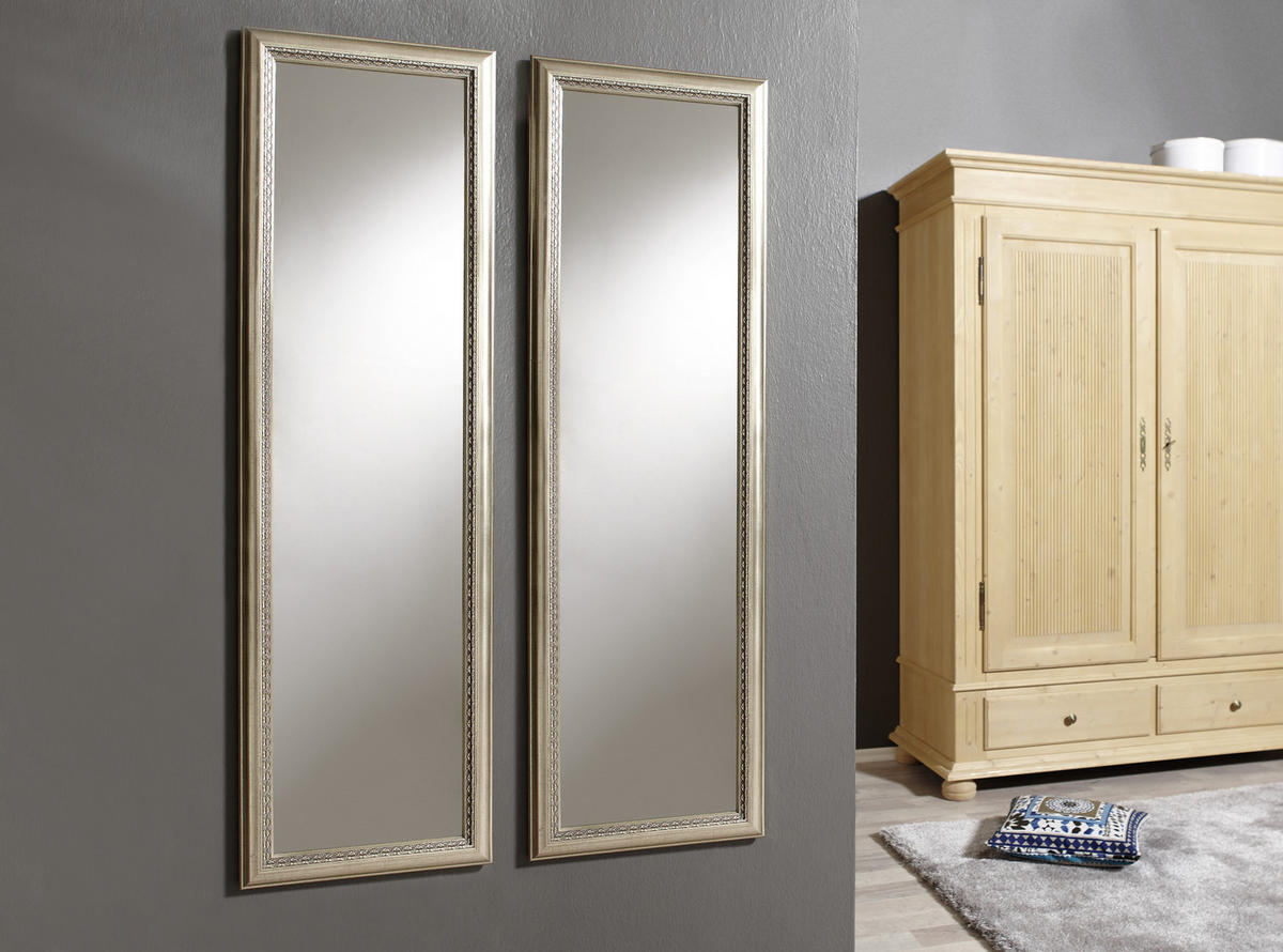 FALI TÜKÖR 38,4/126,4/2,4 cm    - bronzszínű/ezüstszínű, Lifestyle, fa (38,4/126,4/2,4cm) - Landscape