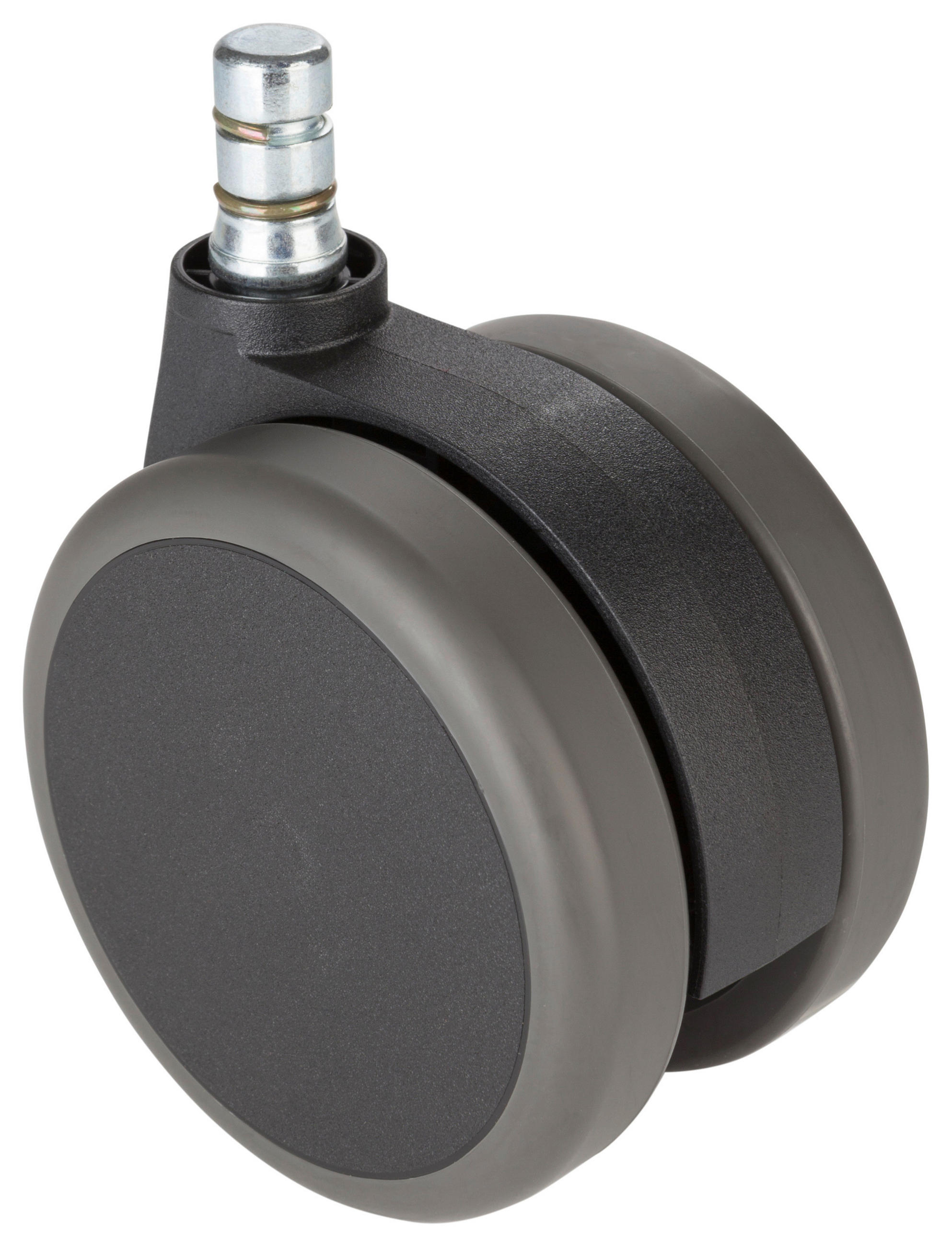 HJUL TILL SNURRSTOL 5 delar  - grå/svart, Basics, metall/plast (5,2/8,3/7,5cm) - MID.YOU