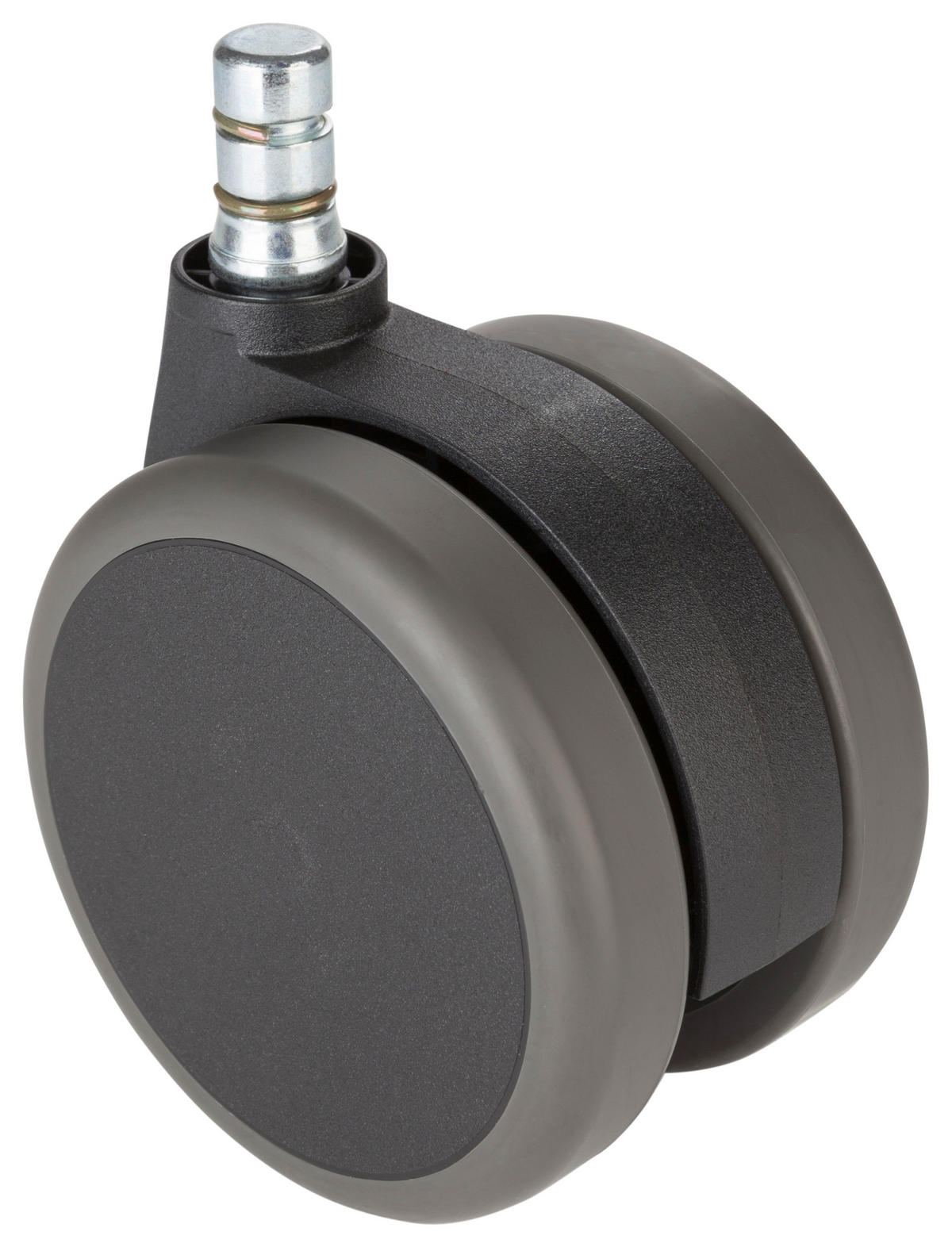 HJUL TILL SNURRSTOL 5 delar  - grå/svart, Basics, metall/plast (5,2/8,3/7,5cm) - MID.YOU